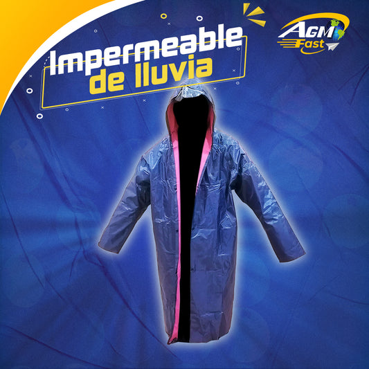 Impermeable de Lluvia Unisex - Chaqueta