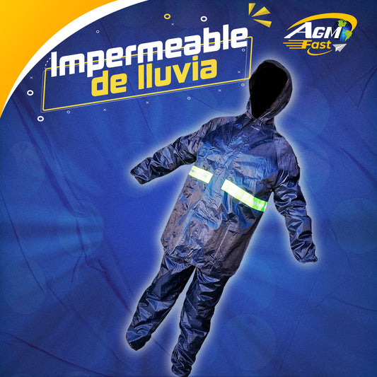 Impermeable de Lluvia Unisex - Dos piezas
