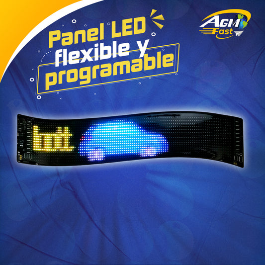 Panel LED Flexible y Programable 1536 Leds