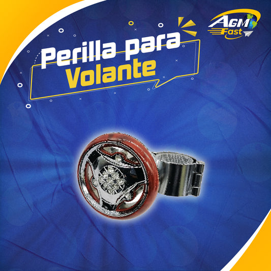 Perilla para Volante Tipo Mini Volante Color Café
