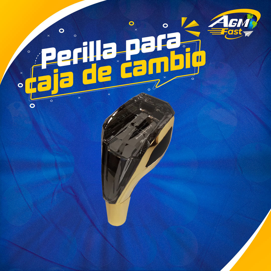 Perilla para Caja 5a de Cristal con Luz Led RGB