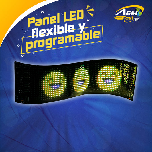 Panel LED Flexible y Programable 1280 Leds
