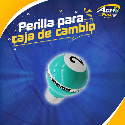 Perilla para Caja de Cambios Bola de Billar Momo Atomik