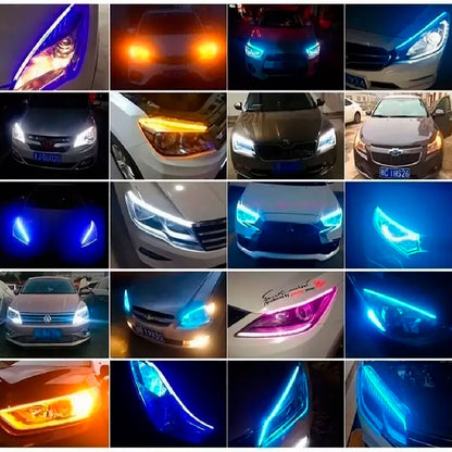 Luces LED Secuenciales RGB para Autos