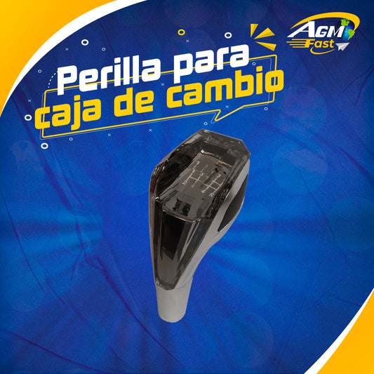 Perilla para Caja 5a de Cristal con Luz Led RGB