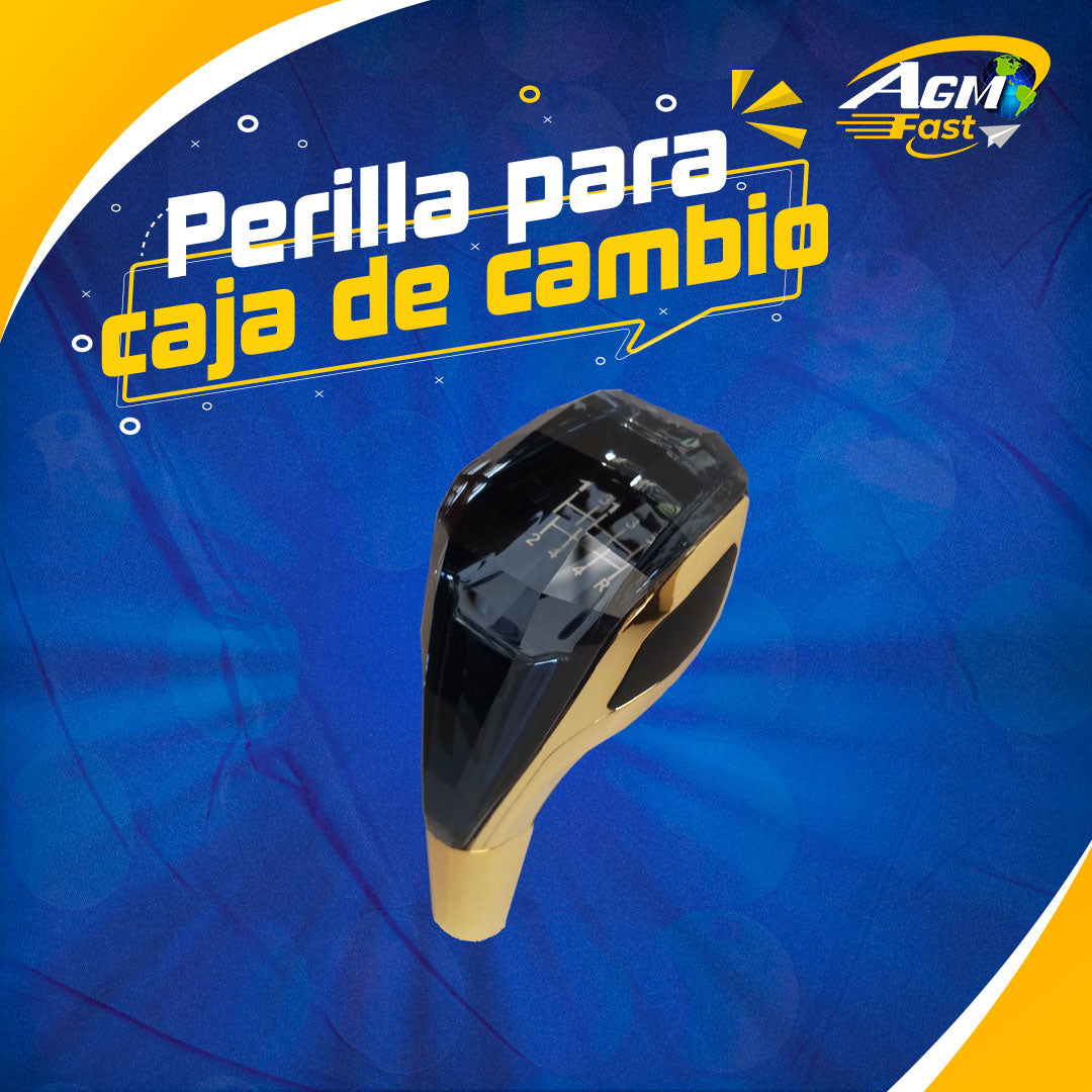 Perilla para Caja 5a de Cristal con Luz Led RGB