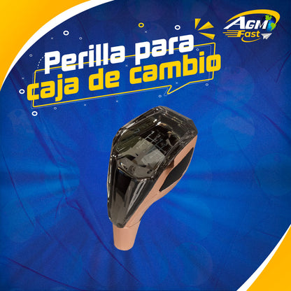 Perilla para Caja 5a de Cristal con Luz Led RGB