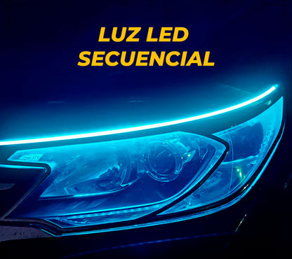 Luces LED Secuenciales RGB para Autos