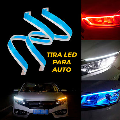 Luces LED Secuenciales RGB para Autos